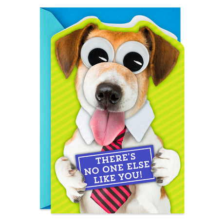 Cute Father's Day Card (Dog with Googly Eyes)