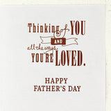 Father's Day Card for Dad, Stepdad, Grandpa, Husband (Celebrating You)