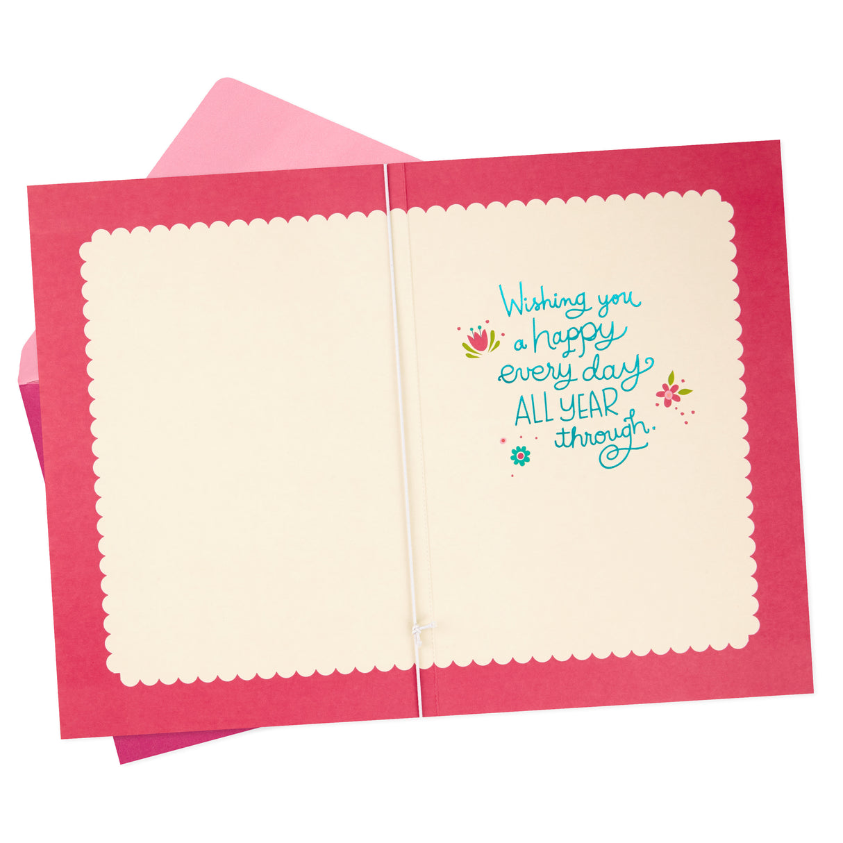 Peanuts Mother's Day Card (Snoopy with Flowers)