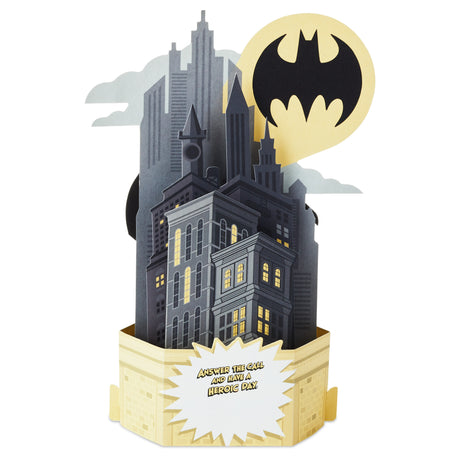 Paper Wonder Pop Up Batman Birthday Card (Heroic Day)
