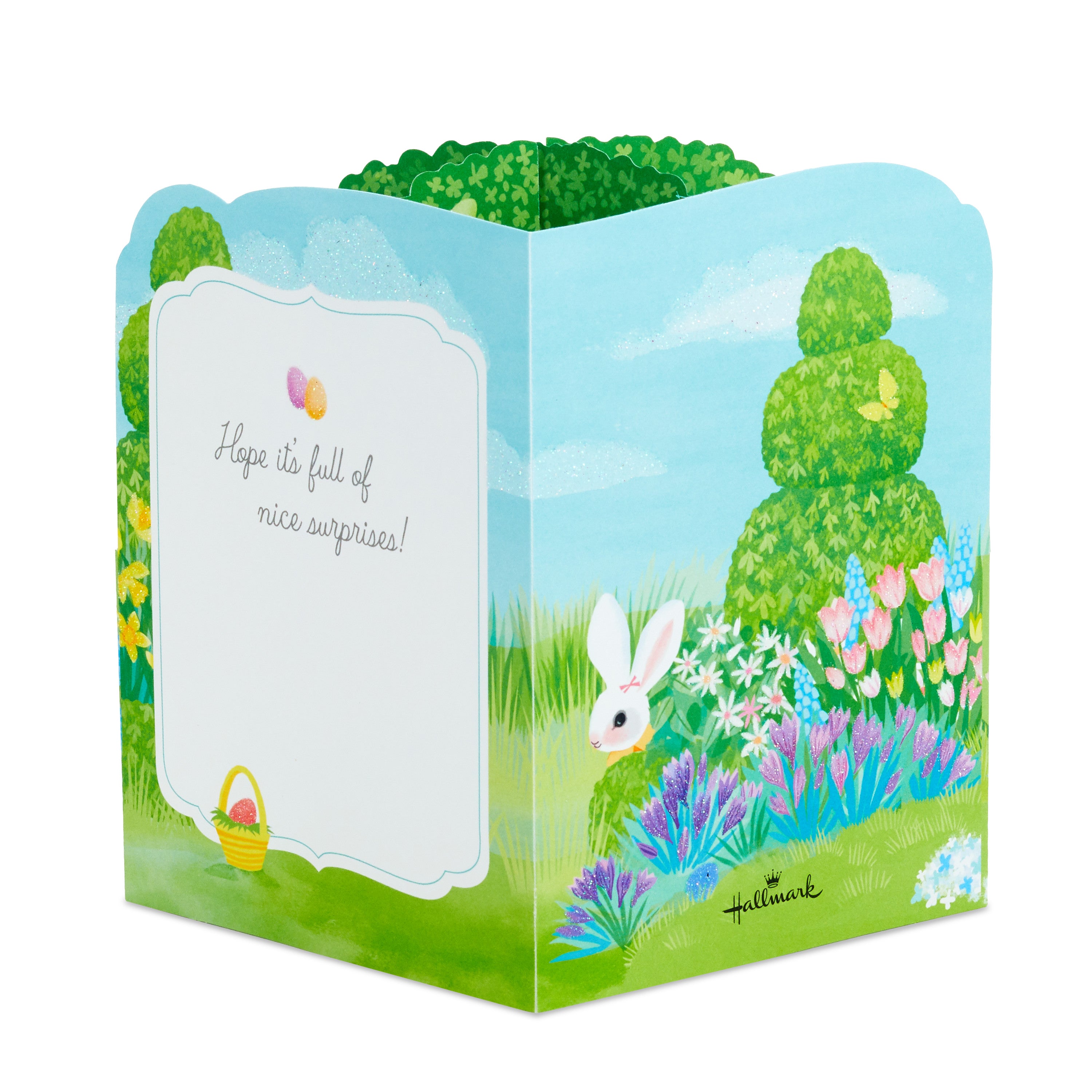 Paper Wonder Displayable Pop Up Easter Card (Easter Bunnies)