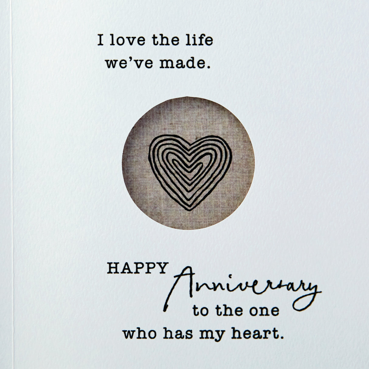 Anniversary Card (Two Hearts)