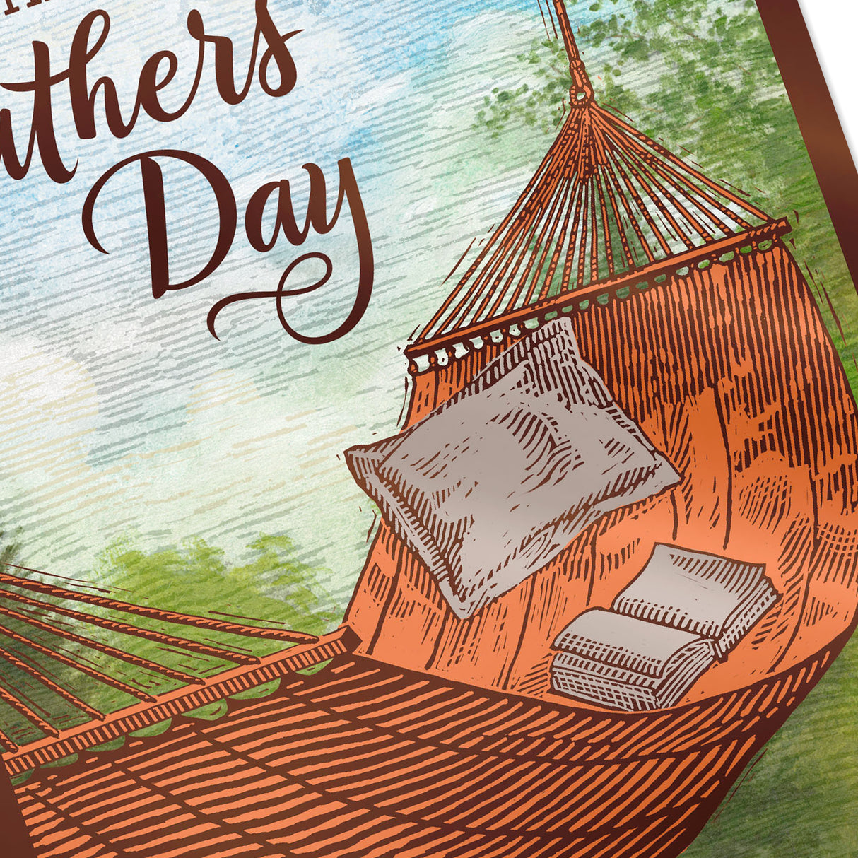 Father's Day Card for Dad, Stepdad, Grandpa, Husband (Hammock)