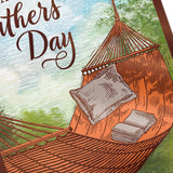 Father's Day Card for Dad, Stepdad, Grandpa, Husband (Hammock)