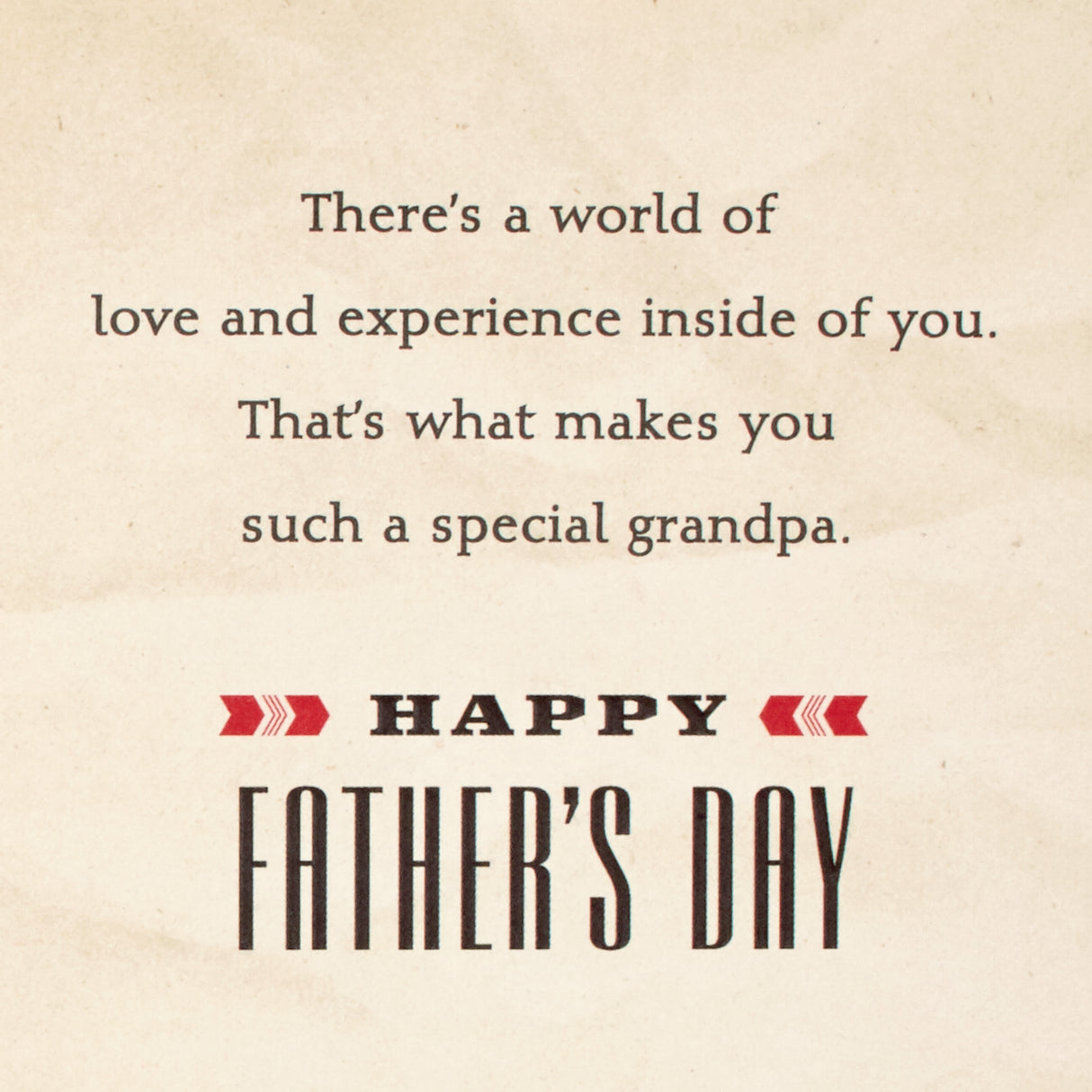 Father's Day Card for Grandpa (Mickey Mouse, World of Love and Experience)