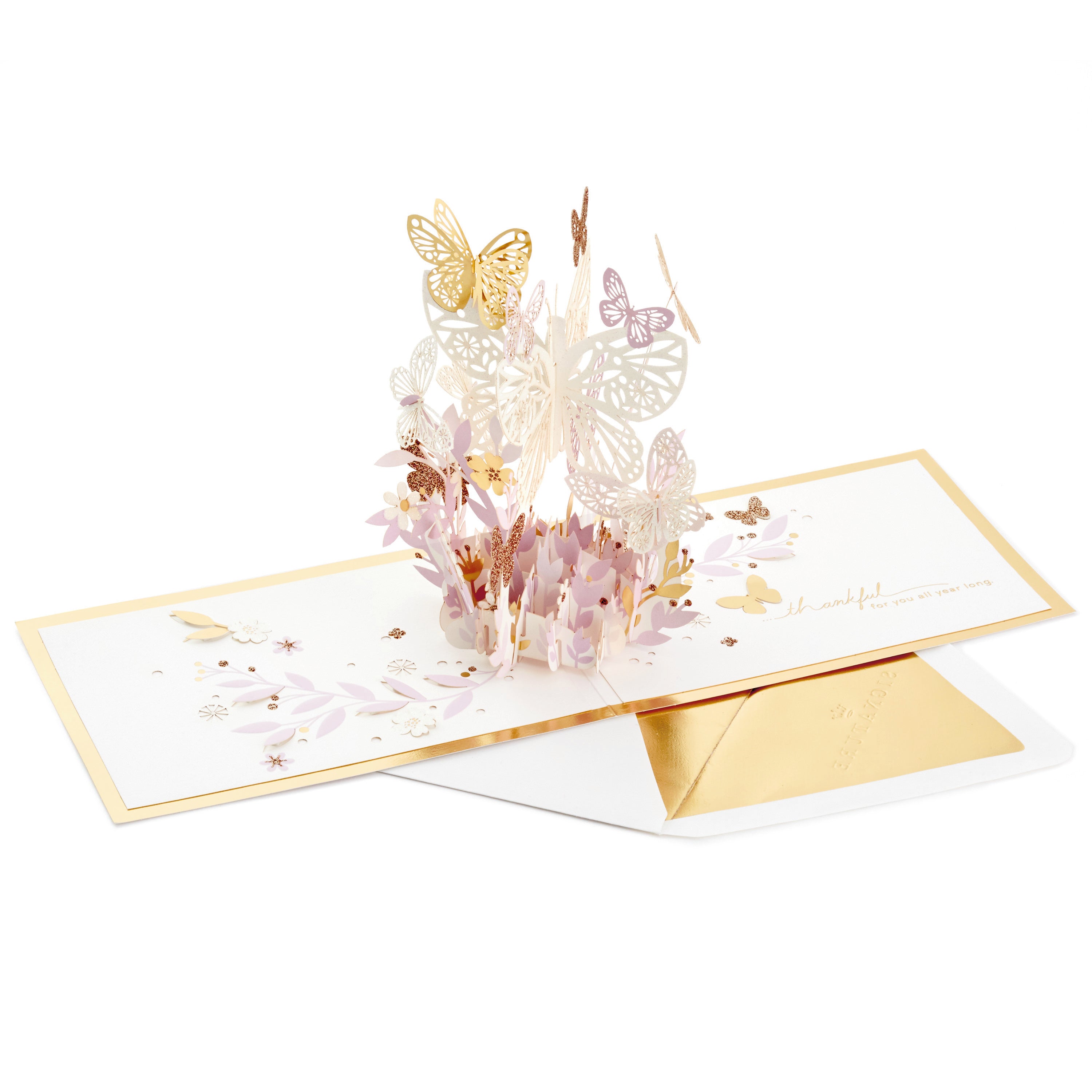 Signature Paper Wonder Pop Up Card, Thankful for You (Thinking of You Card or Birthday Card)