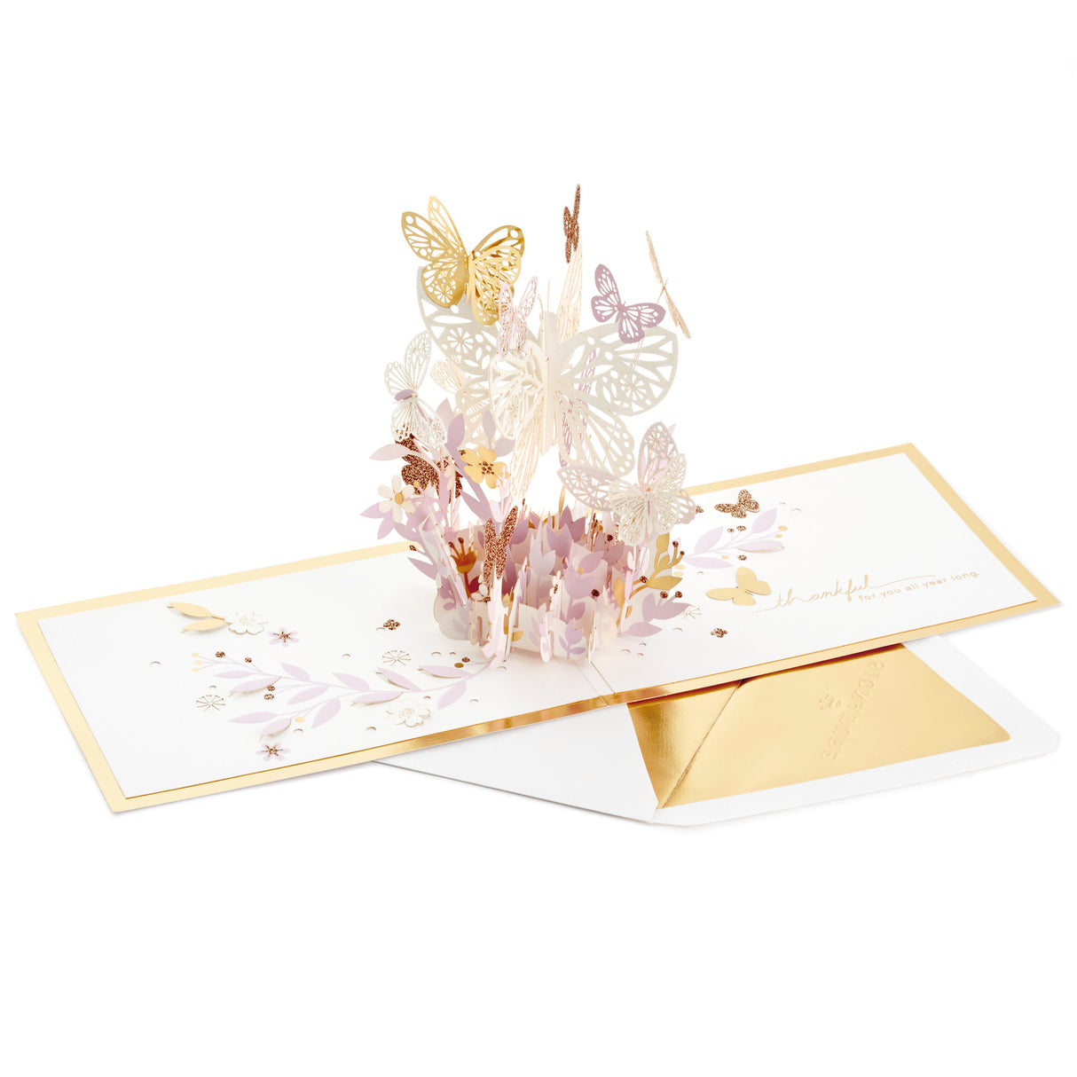 Signature Paper Wonder Pop Up Card, Thankful for You (Thinking of You Card or Birthday Card)