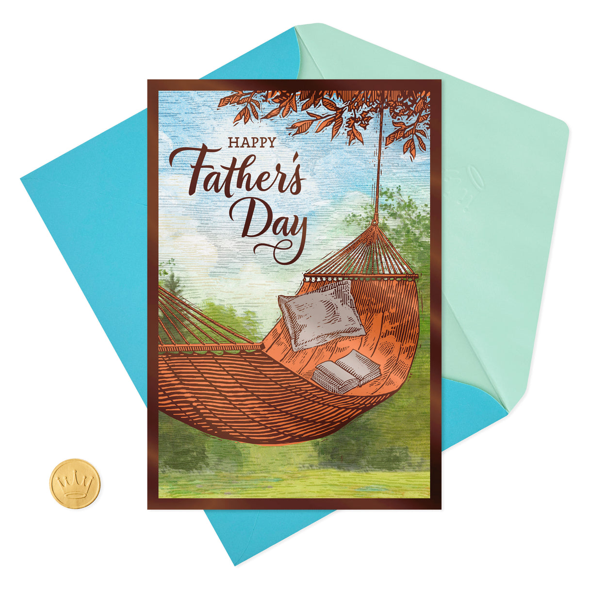 Father's Day Card for Dad, Stepdad, Grandpa, Husband (Hammock)