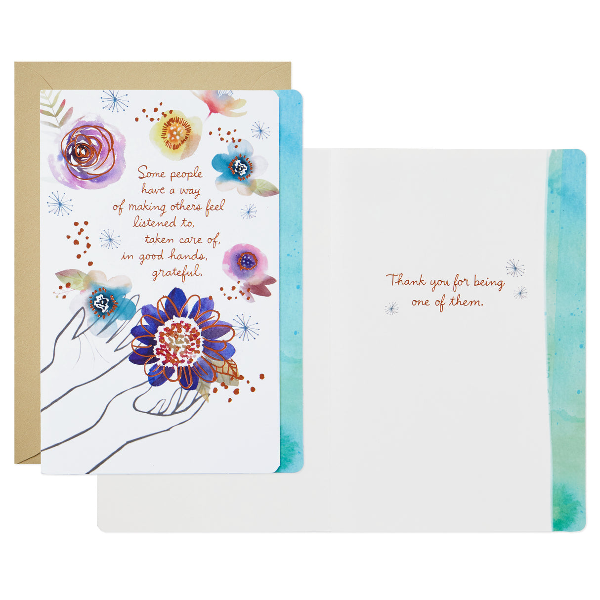 Special Connections Thank You Card Assortment for Caring Connectors (7 Cards with Envelopes)