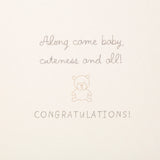 Signature Paper Craft Baby Shower Card (Stroller)