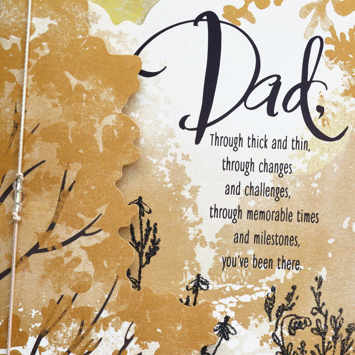 Father's Day Card (Through Thick and Thin)