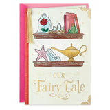 Disney Anniversary Card, Love Card (Our Fairy Tale)