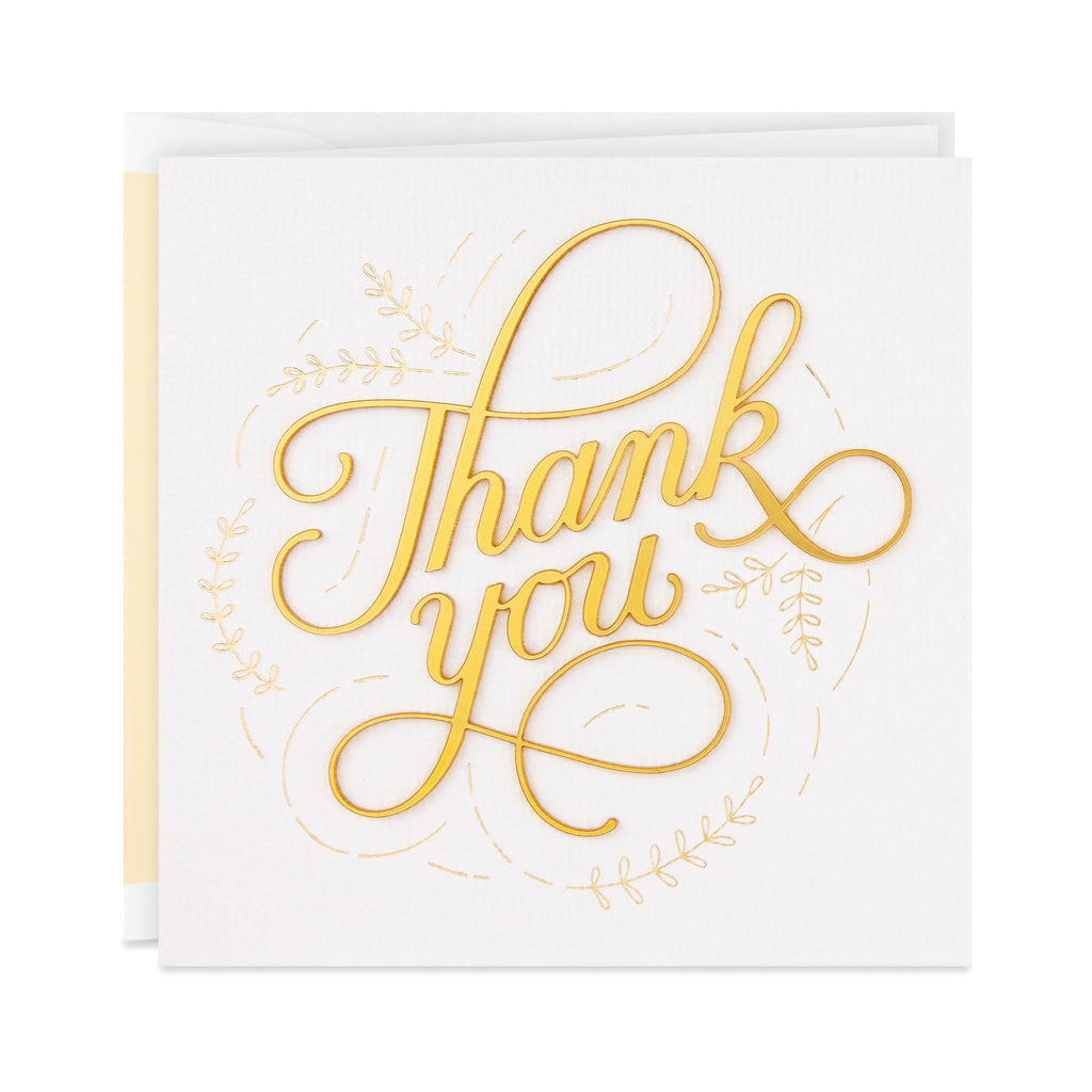  Signature Thank You Card, Thank You So Much (Nurses Day Card, Teacher Appreciation, Healthcare Worker Gift)