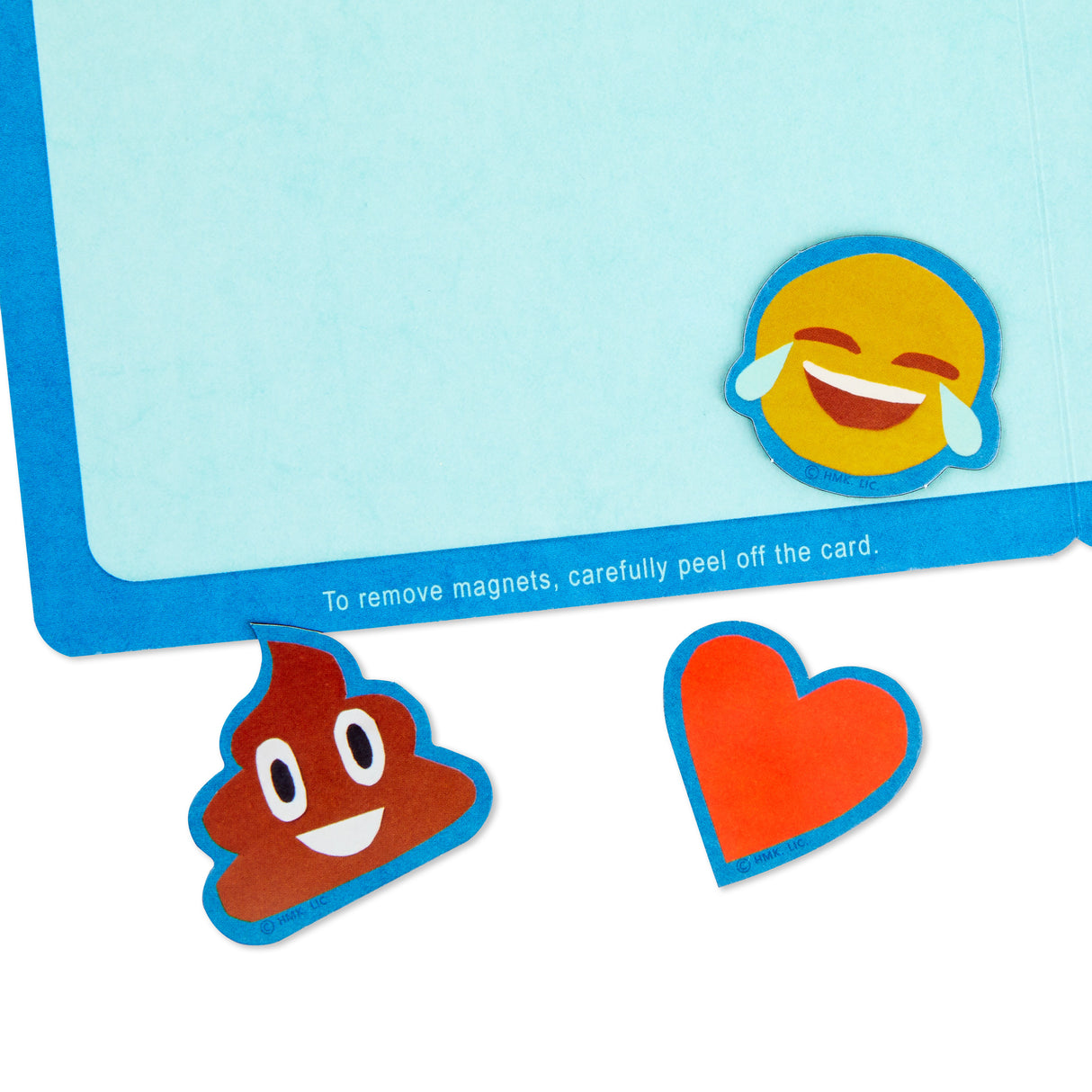 Fathers Day Card (Removable Emoji Magnets)