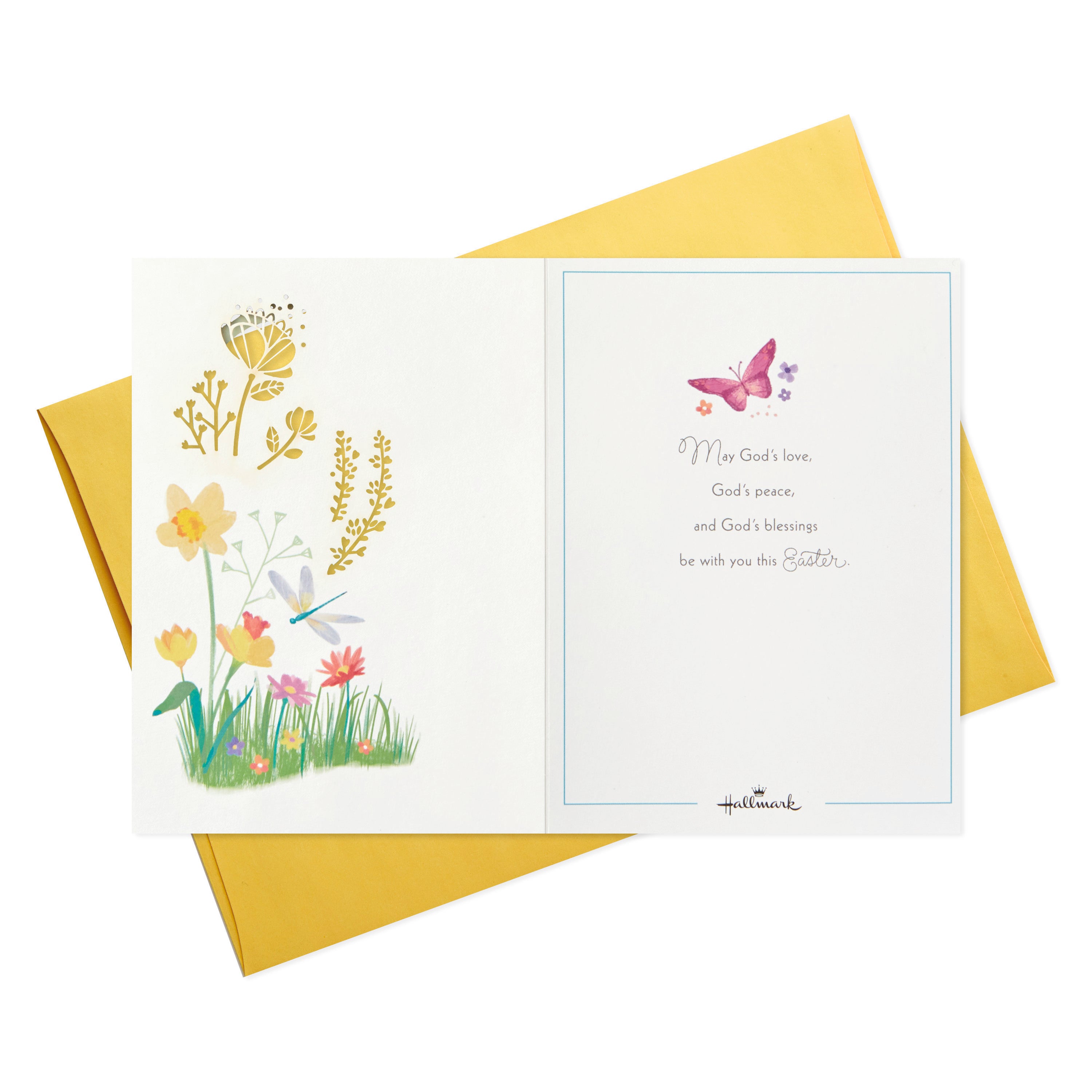 Paper Wonder Religious Displayable Pop Up Easter Card (God's Blessings)
