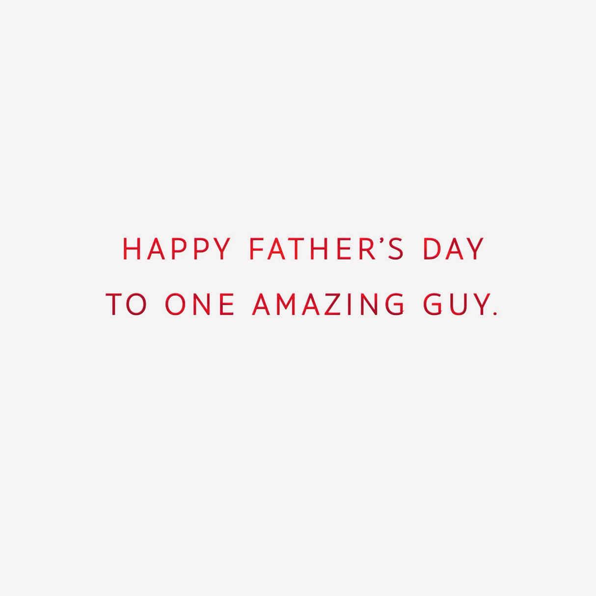 Signature Spider-Man Fathers Day Card (Amazing Guy)