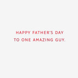 Signature Spider-Man Fathers Day Card (Amazing Guy)