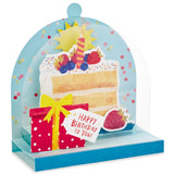 Paper Wonder Displayable Pop Up Birthday Card (Birthday Cake)