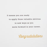 Master's Degree Graduation Card (Show the World What You Can Do)