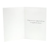 Signature Love Card, Time Flies (Romantic Anniversary Card or Birthday Card)