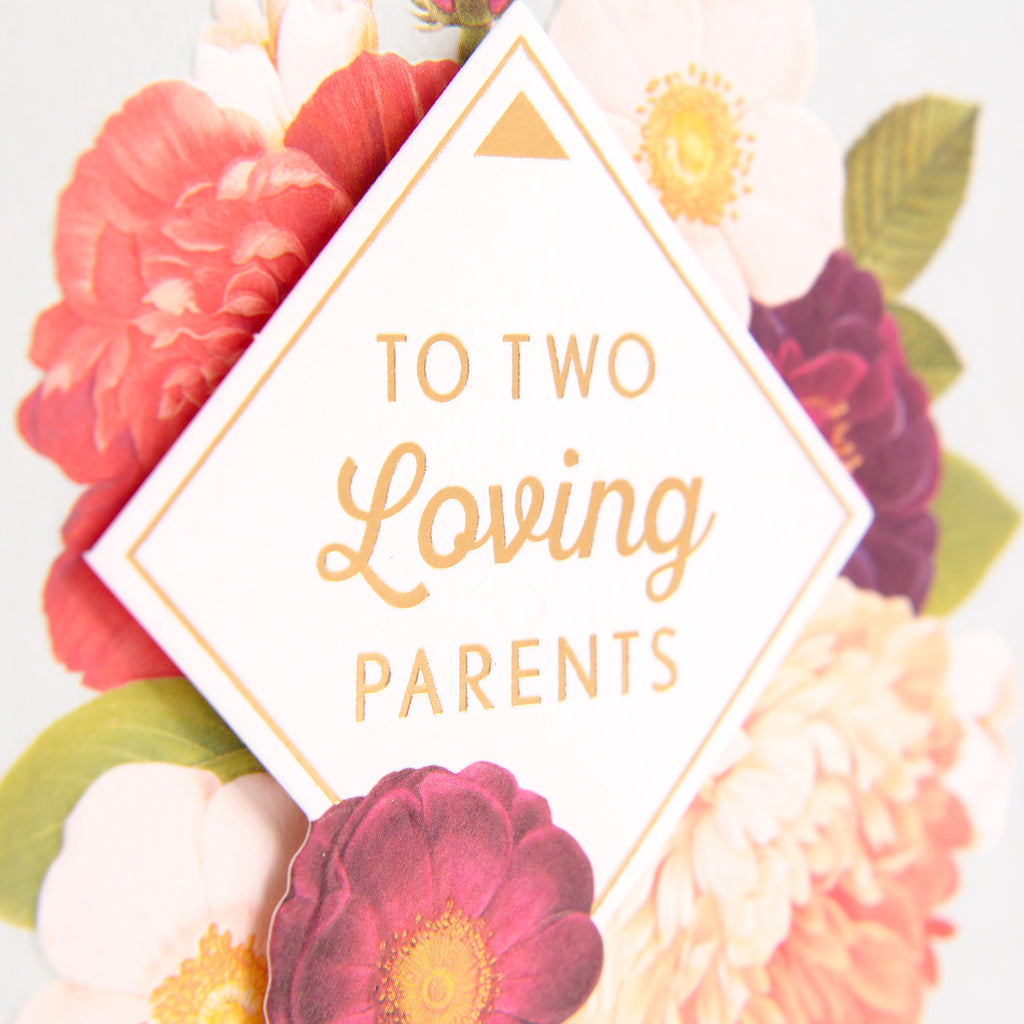 Anniversary Greeting Card for Parents (Grateful For You Both)

