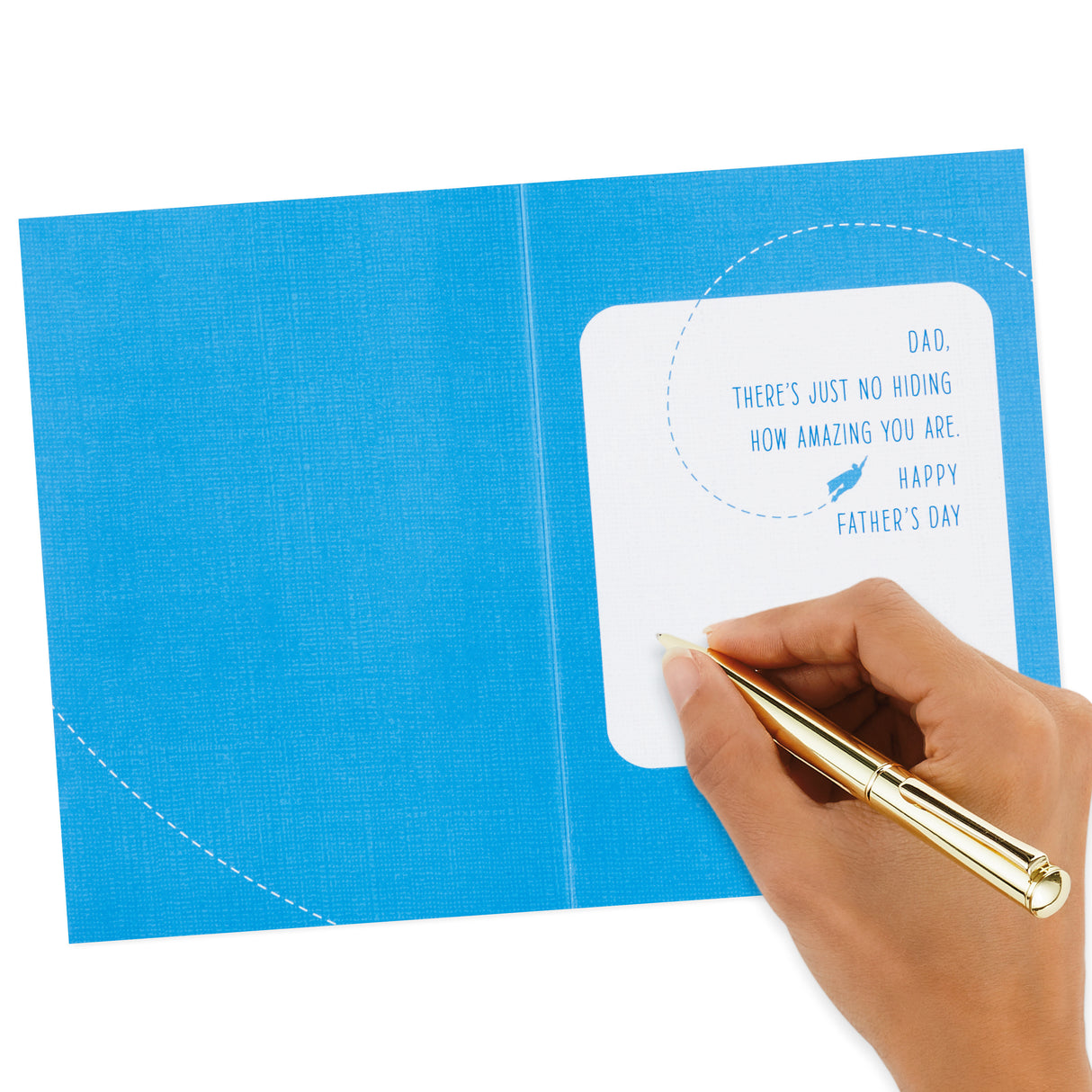 Signature Father's Day Card for Dad (Superman)