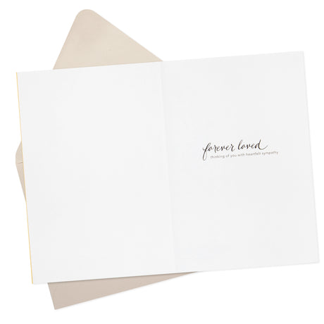 Signature Sympathy Card (Forever Remembered)