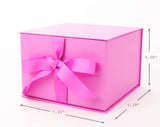 Hallmark 7" Large Gift Box (Light Pink) for Birthdays, Bridal Showers, Weddings, Baby Showers and More