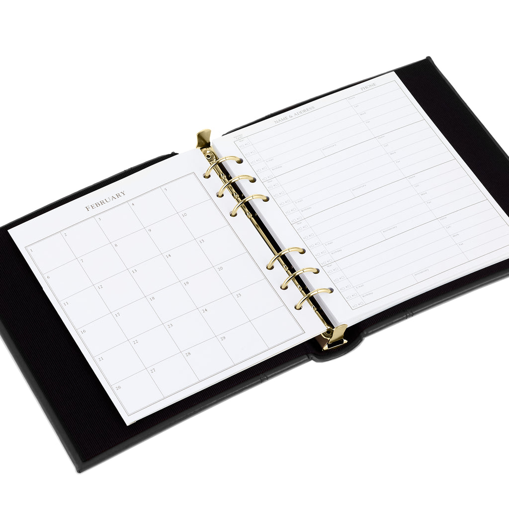 Address Book Refill Pages (Pack of 44 Replacement Pages for Addresses