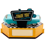 Paper Wonder Displayable Pop Up Fathers Day Card for Dad (Classic Car)