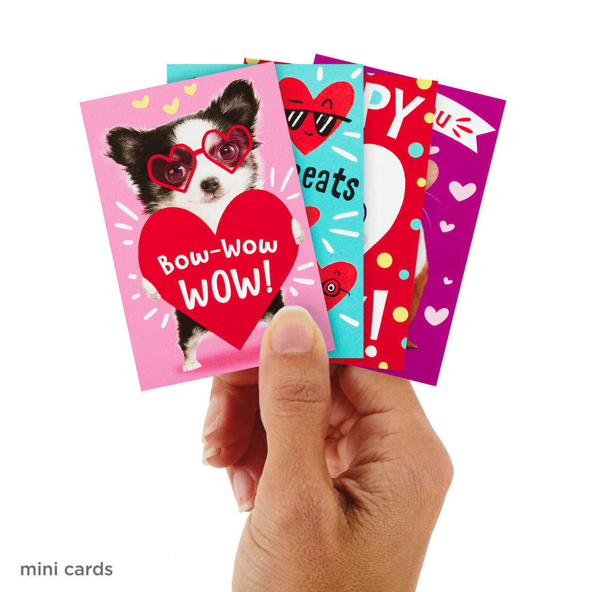 Assorted Valentines Day Cards for Kids, Happy Heart Day (24 Valentine's Day Cards with Envelopes)