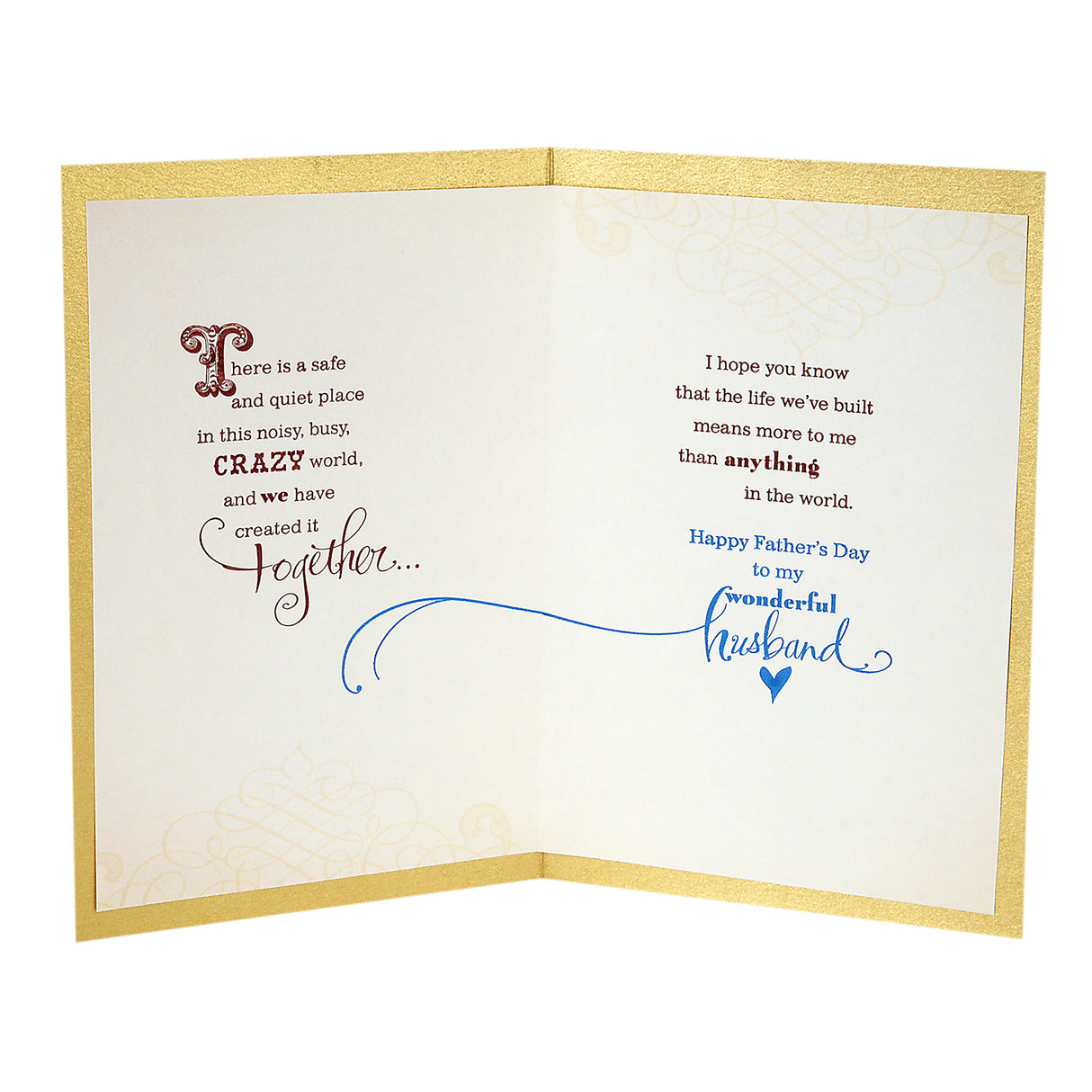 Romantic Father's Day Card for Husband (The Life We've Built)