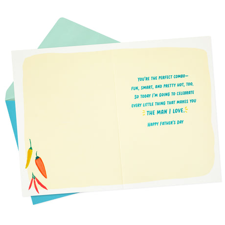 Fathers Day Card for Husband or Boyfriend (One Hot Dad)