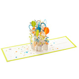 Signature Paper Wonder Pop Up Congratulations Card or Birthday Card (Celebrate)