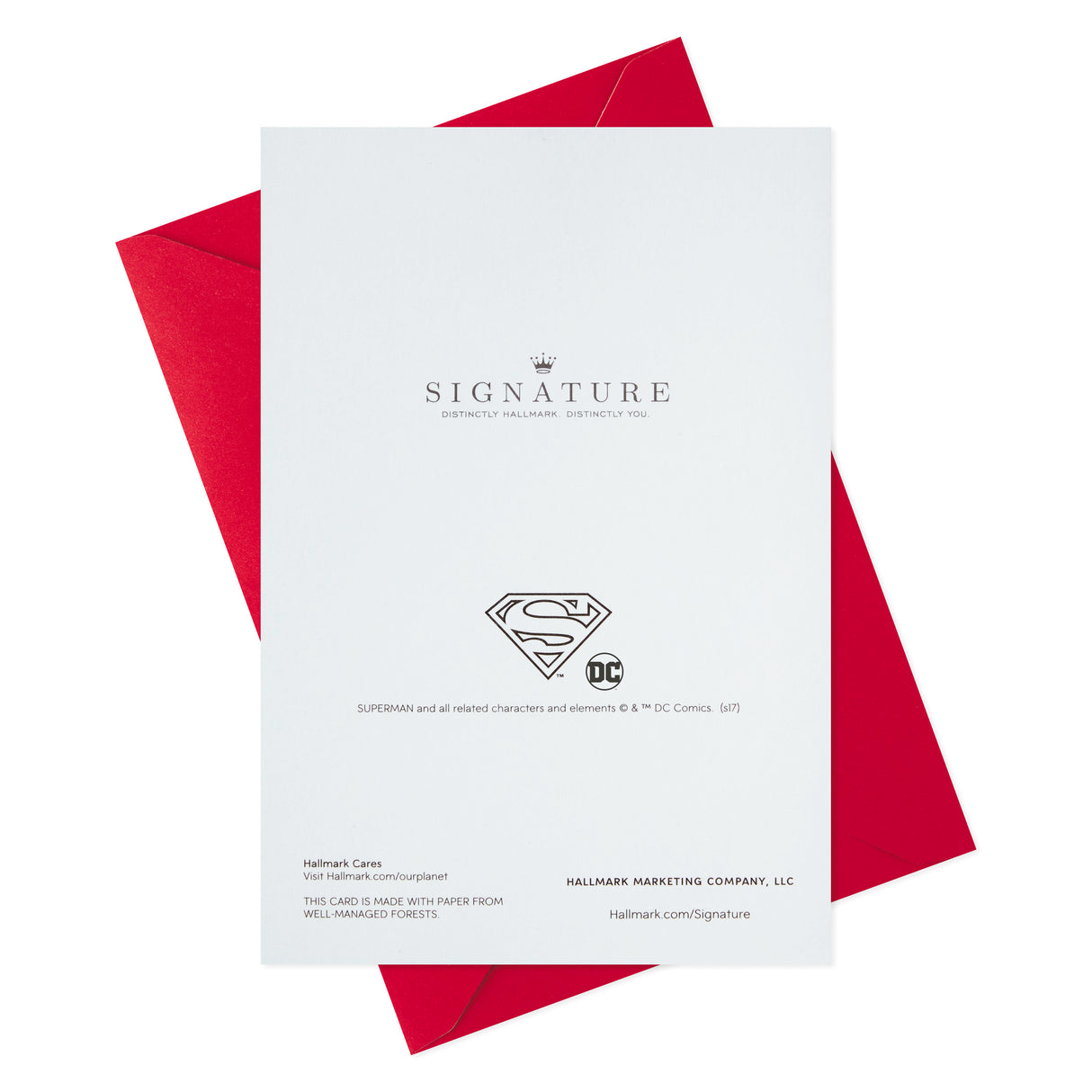 Signature Father's Day Card for Dad (Superman)