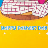 Father's Day Card for Husband (Interactive Kiss Disney Lady and The Tramp)