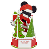 Paper Wonder Mickey Mouse Displayable Pop Up Christmas Card (Santa Claus)