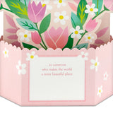 Paper Wonder Mothers Day Pop Up Card with Sound and Motion (Butterfly Garden)