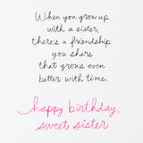 Signature Birthday Card for Sister (Butterflies)