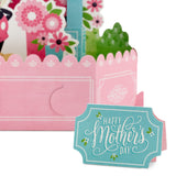 Paper Wonder Pop Up Mothers Day Card (Mickey Mouse Flower Cart)