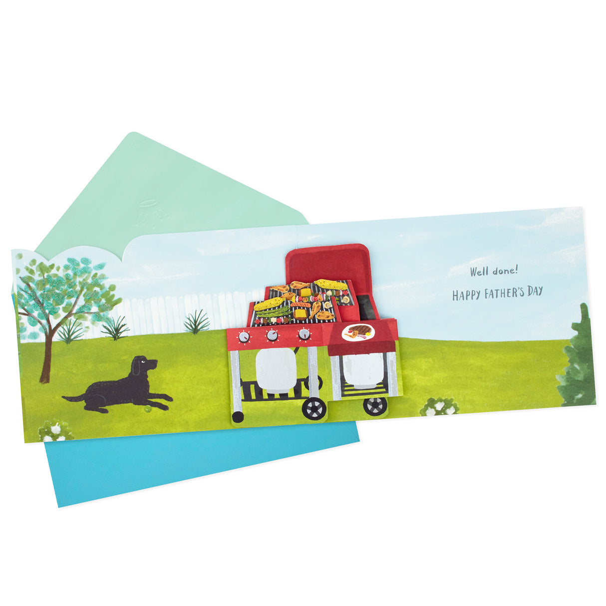 Paper Wonder Pop Up Fathers Day Card (Barbecue)