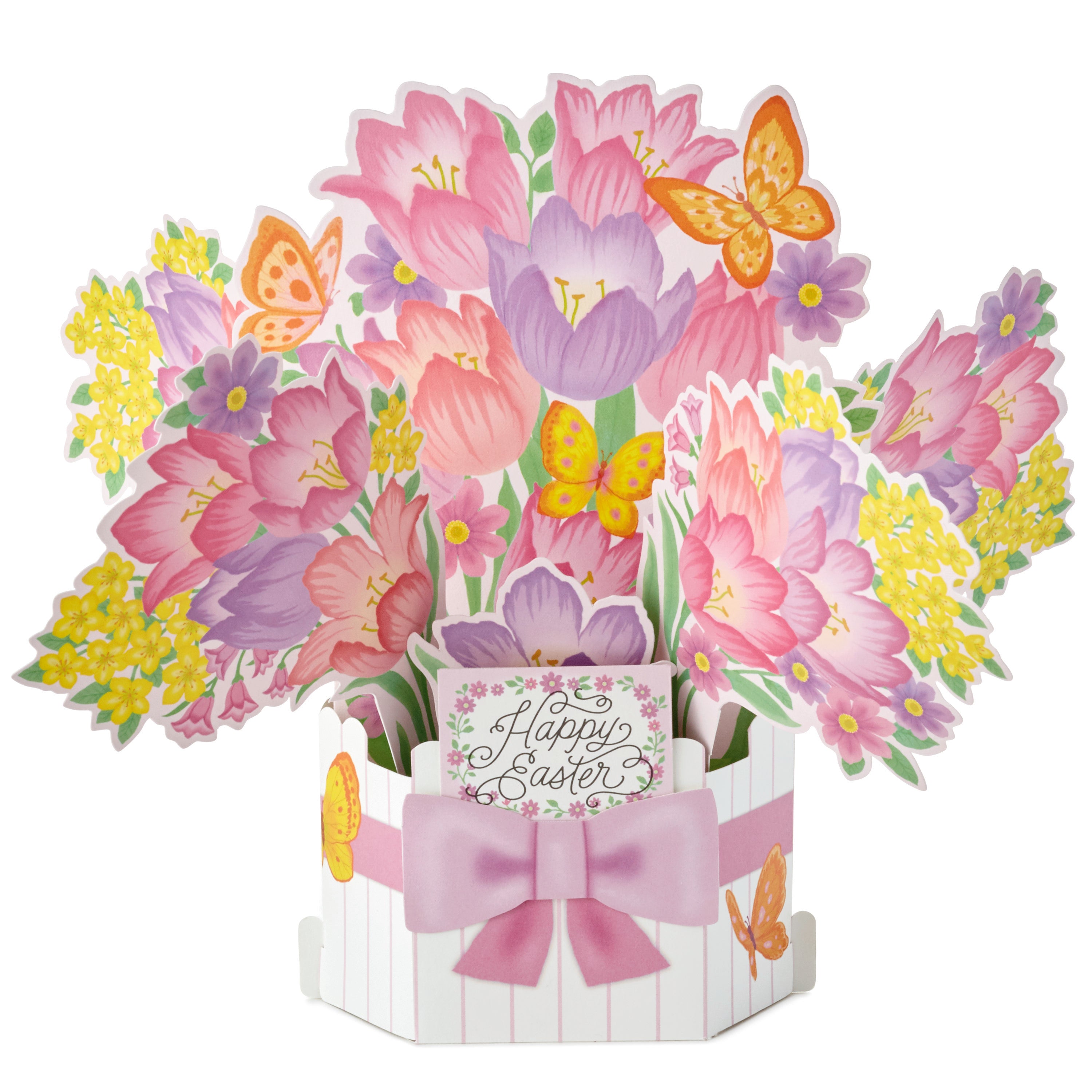 Paper Wonder Pop Up Easter Card (Displayable Bouquet of Flowers)