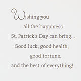 Pack of St. Patricks Day Cards, Best of Everything (6 Cards with Envelopes)