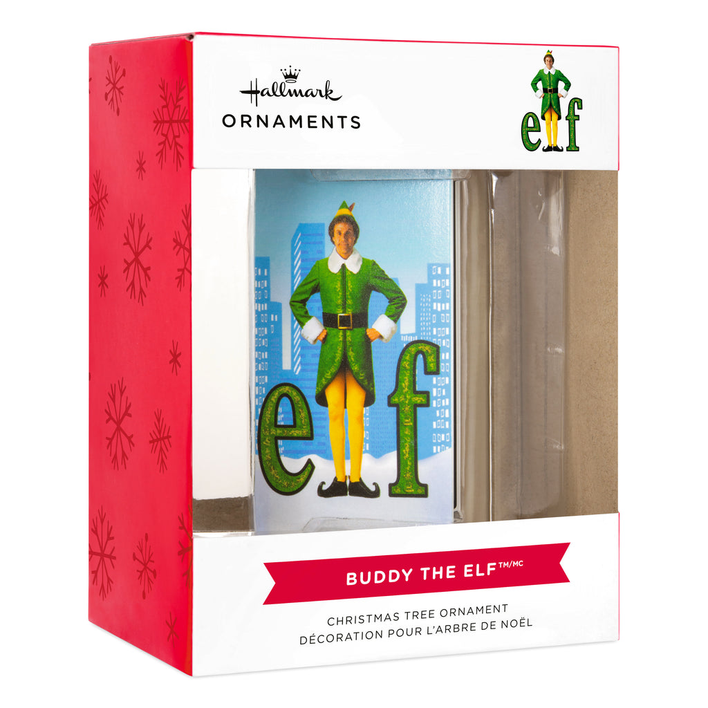 Elf Retro Video Cassette Case Christmas Ornament