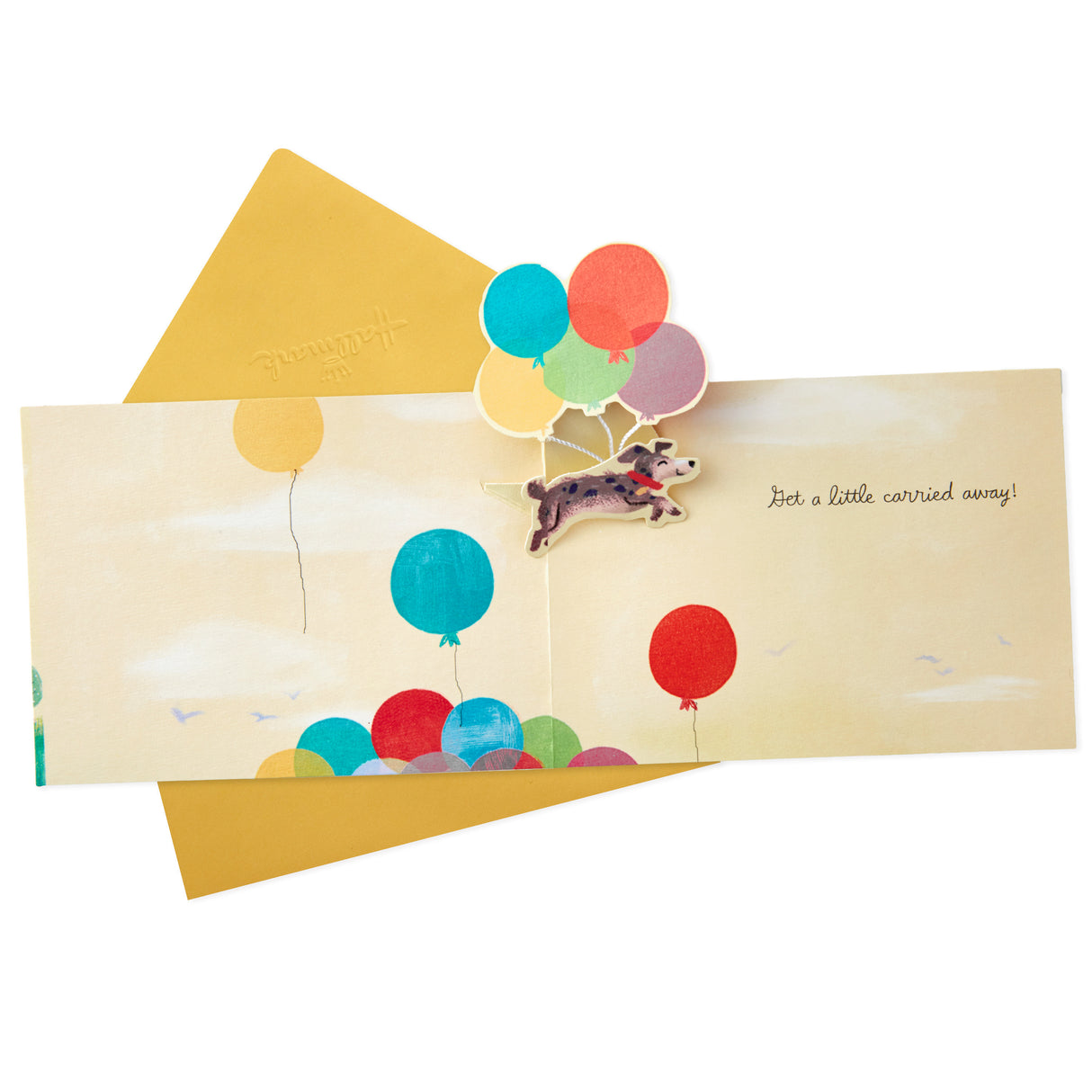 Paper Wonder Pop Up Birthday Card (Get Carried Away)