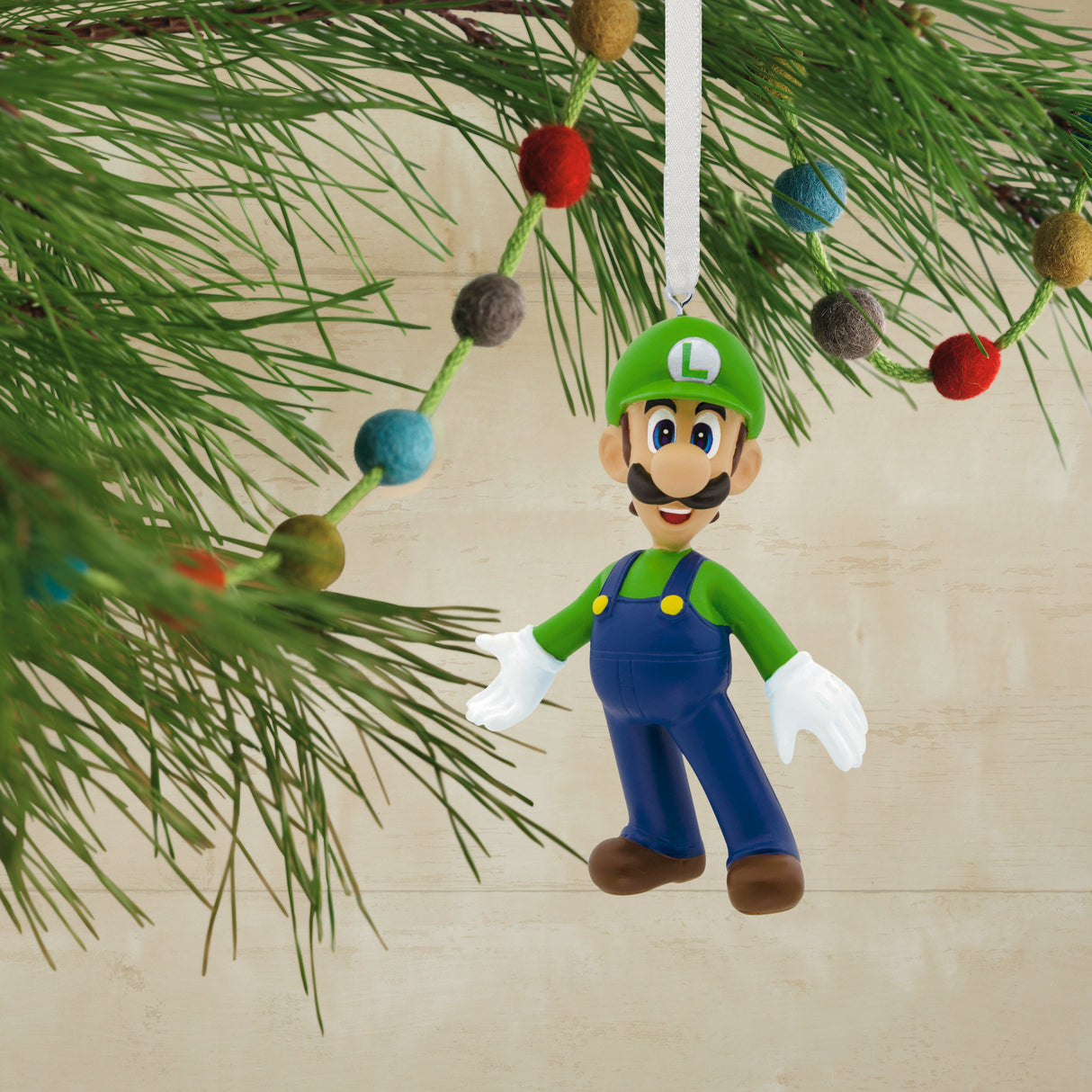 Nintendo Super Mario Luigi Christmas Ornament