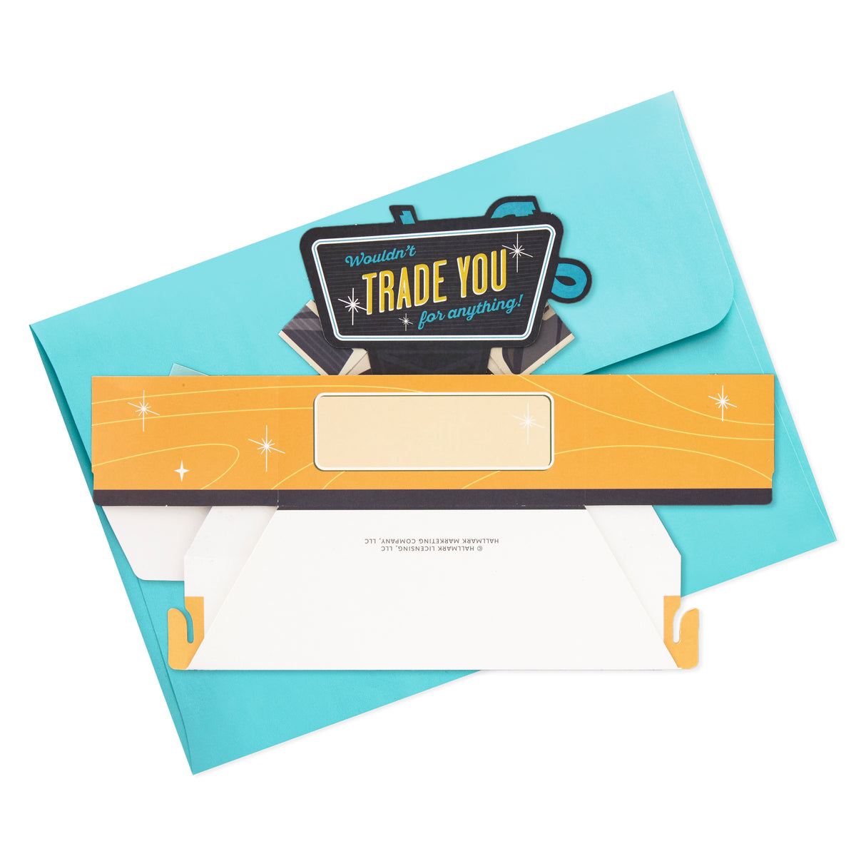 Paper Wonder Displayable Pop Up Fathers Day Card for Dad (Classic Car)