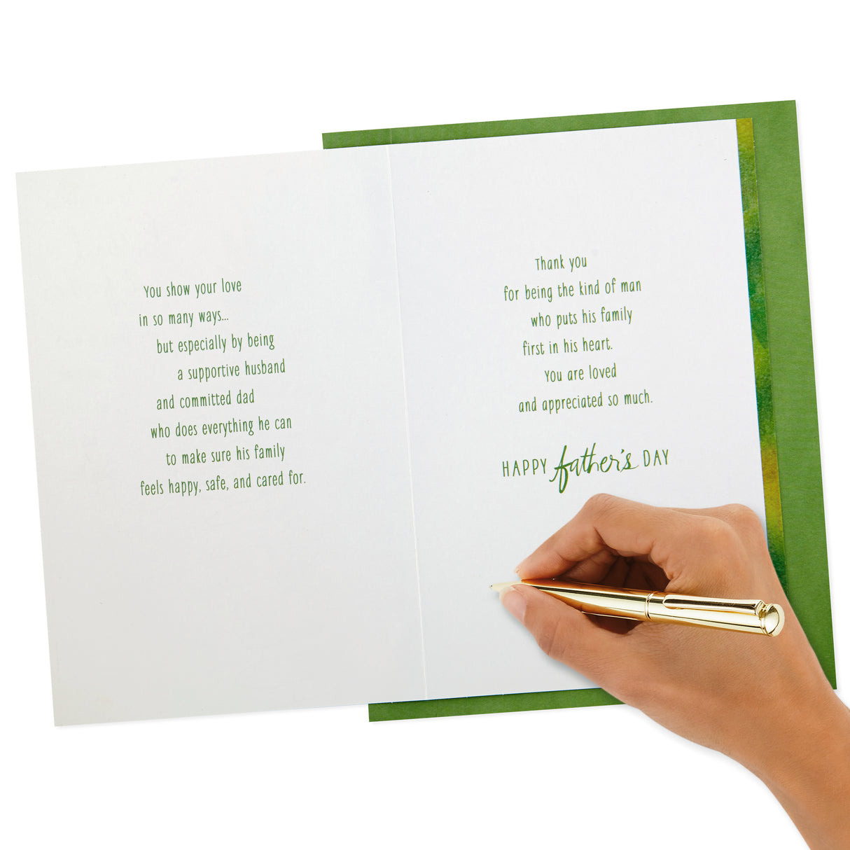 Father's Day Card for Husband (For A Wonderful Husband And Father)