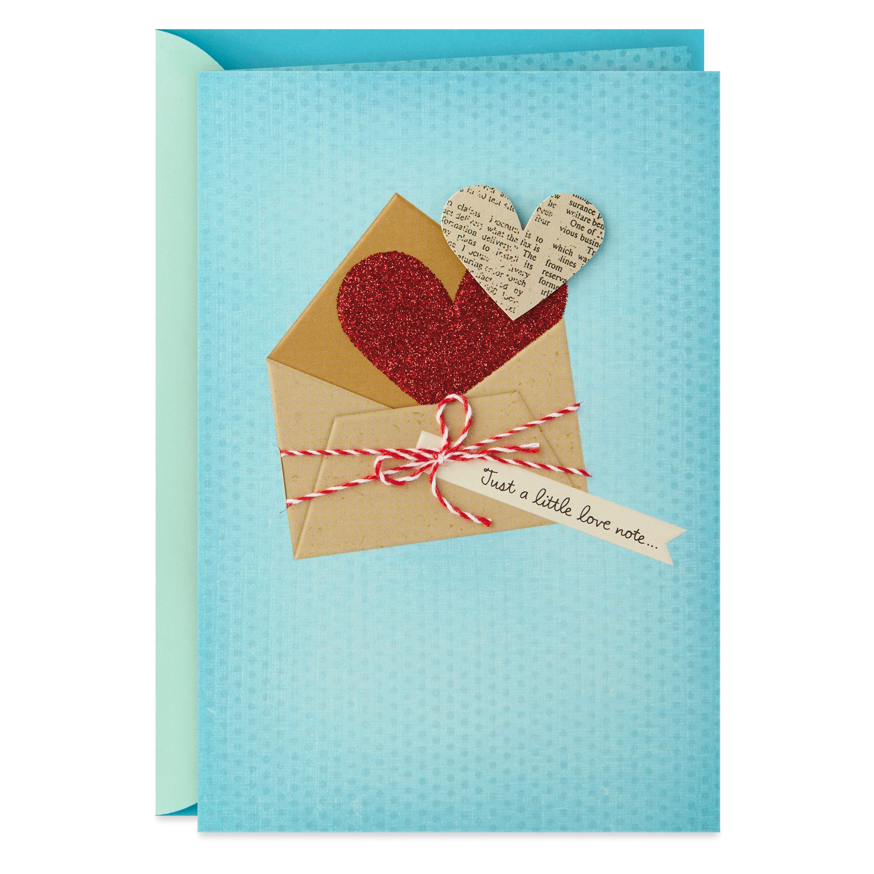 Everyday Love Card, Romantic Birthday Card, or Anniversary Card (Love Note)