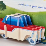 Paper Wonder Displayable Pop Up Birthday Card (Classic Car)